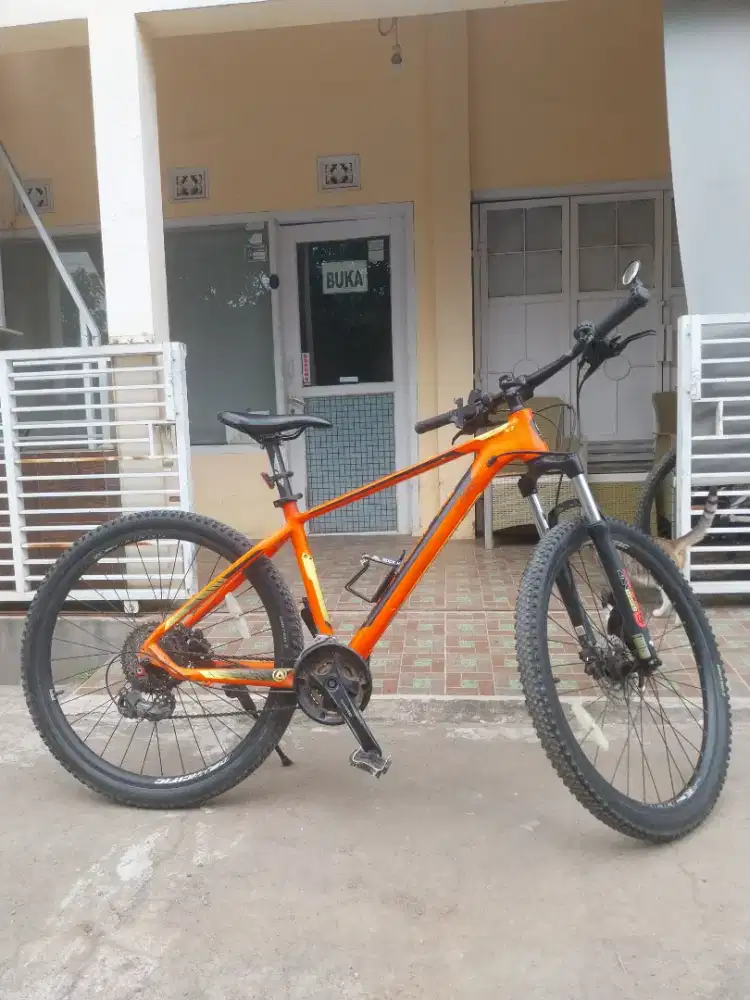 Jual Nego Sepeda MTB PACIFIC TRANZLINE X7 Medium 27,5 Orange