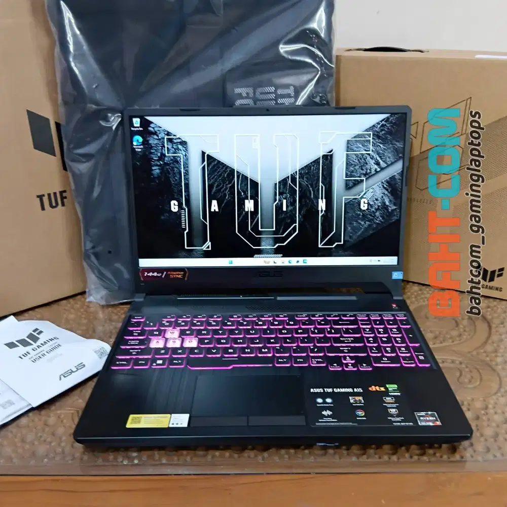 ASUS TUF A15 FA506NCG R735BIT-HM 2 BULAN PAKAI KOMPLIT ISTIMEWA