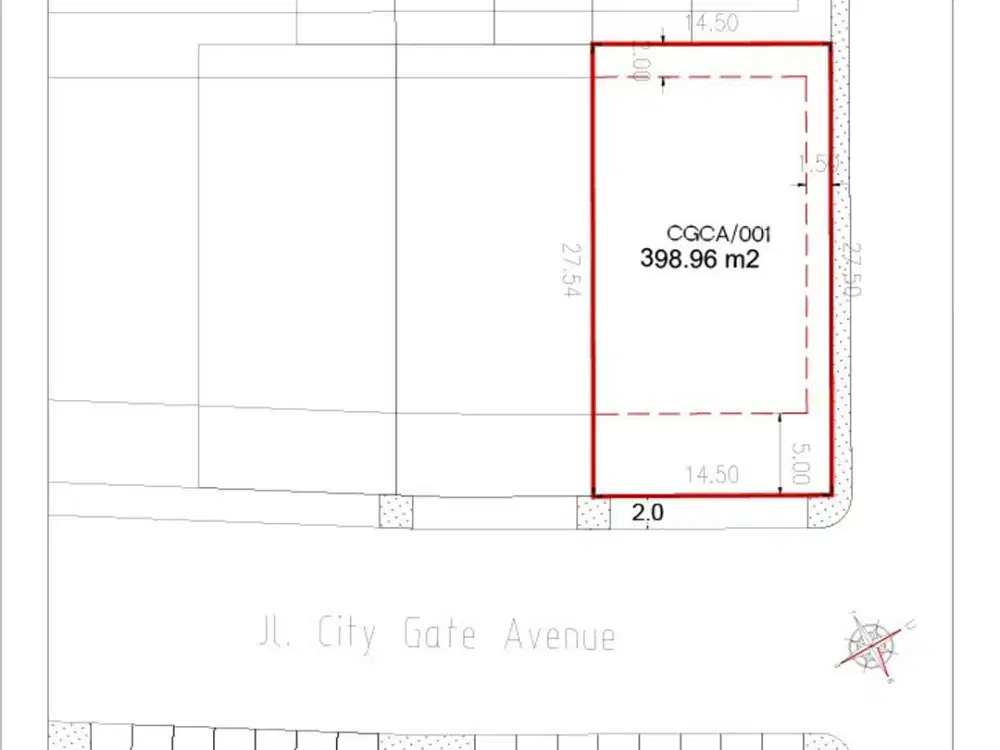 Dijual Kavling City Gate – Summarecon Serpong – Lokasi Premium & Investasi Menjanjikan