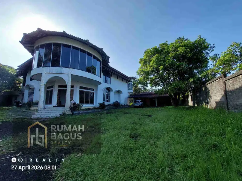 rumah hitung tanah lokasi prime di main road dago bandung kota