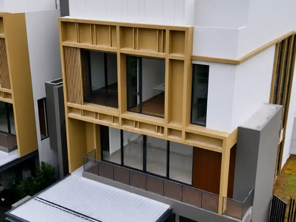 RUMAH DIJUAL DALAM CLUSTER DI BSD FASILITAS PRIVATE LIFT