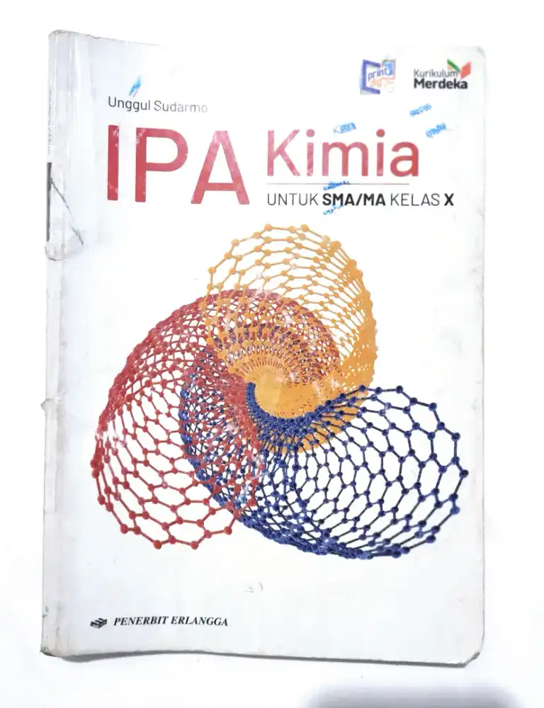 Buku IPA Kimia SMA kelas X kurikulum Merdeka