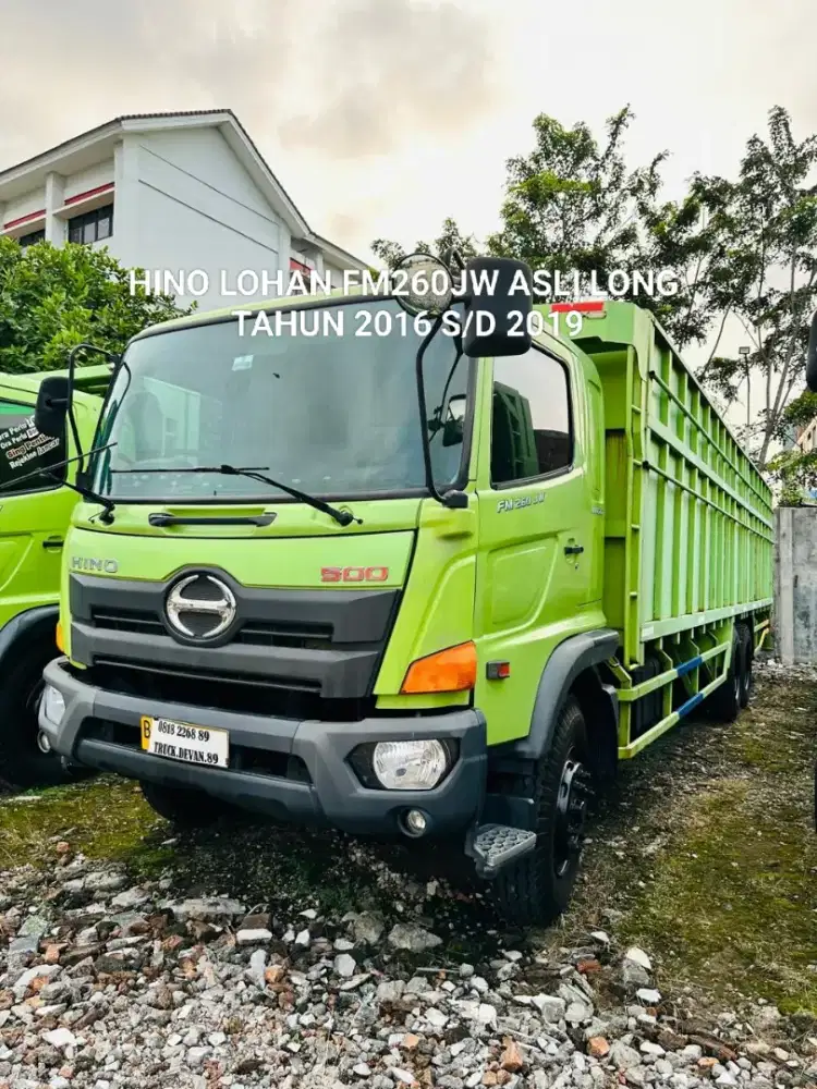 HINO LOHAN FM260JW ASLI LONG 6X4 BAK BESI TRONTON ISTIMEWA SEKALI