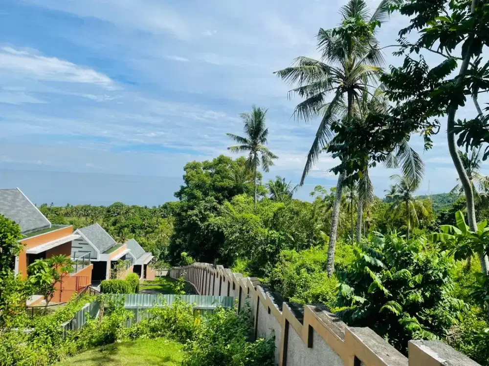 Tanah view laut di melase dekat melase hill villa