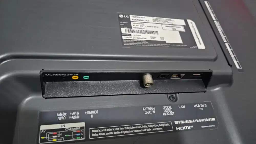 Jual Cepat (BU) Smart TV LG 65inch NANO 91TNA