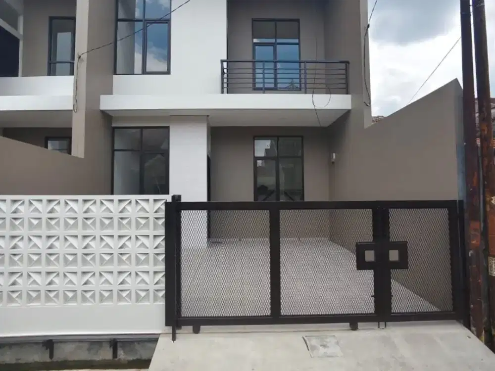 RUMAH BARU MODERN 2 LANTAI LINGKUNGAN NYAMAN MARGAHAYU KOTA BANDUNG