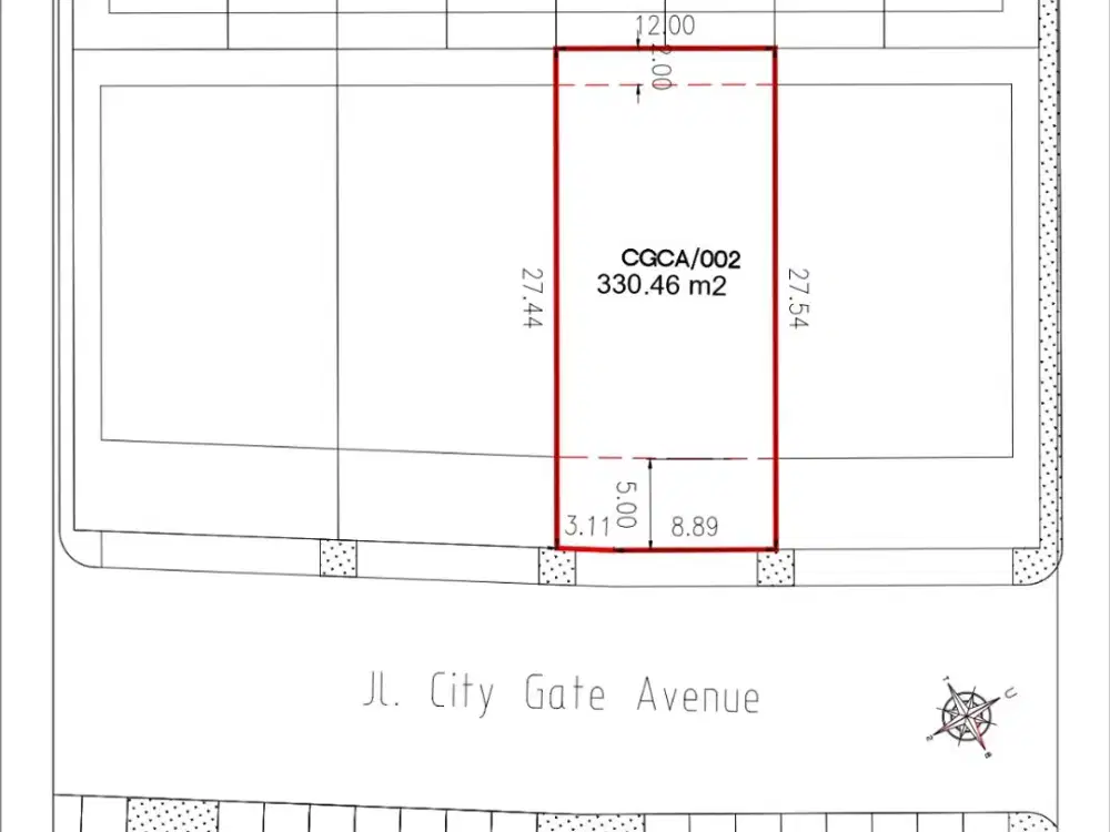 Dijual Kavling Komersial City Gate Summarecon Serpong – Lokasi Premium Cbd, Investasi Prospektif
