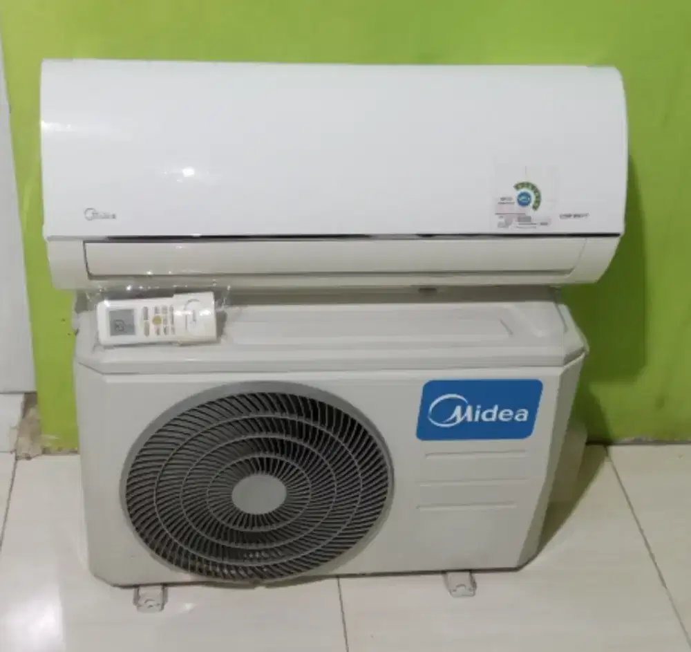 AC 1/2 PK Midea super lowaat jual incloud pasang
