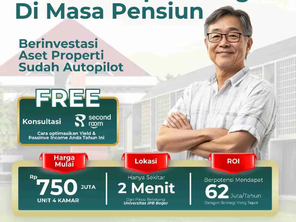 Jadi Juragan Kost Dekat Universitas IPB Dramaga Bogor