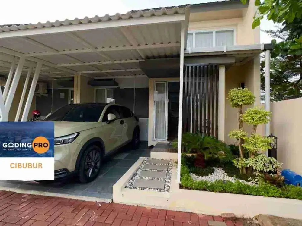 JUAL RUMAH SAWANGAN DEPOK SHM FULL RENOV DAN FULL FURNITESH RAPI SIAP HUNI