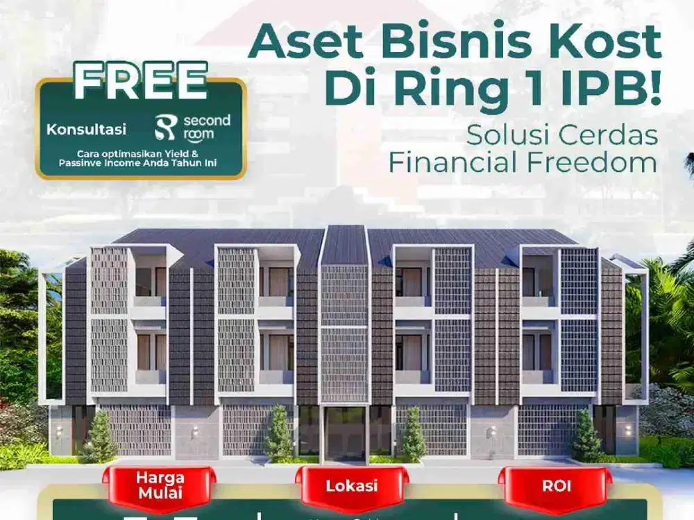 Investasi Rumah Kost Dekat Universitas IPB Dramaga Bogor