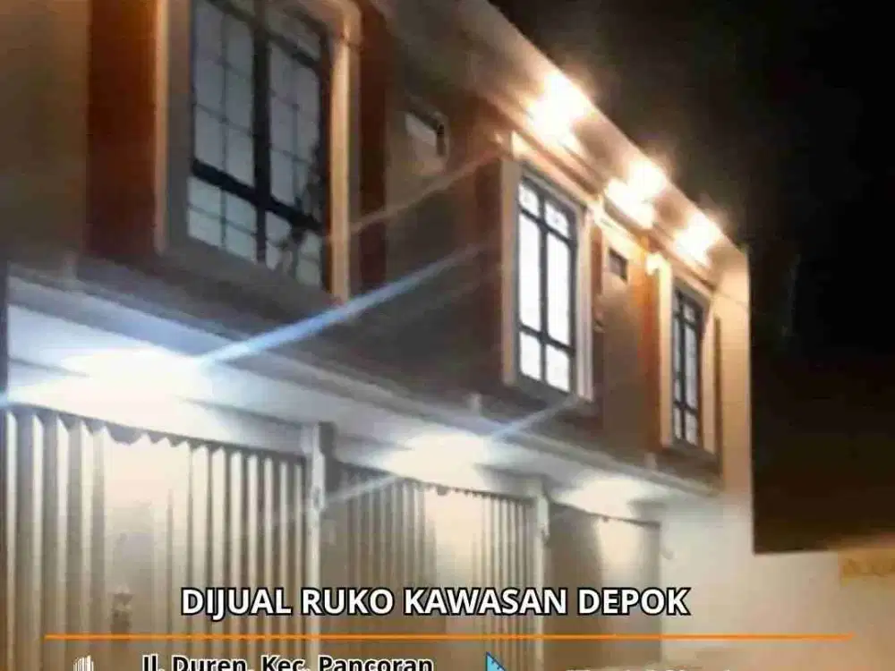 DIJUAL Ruko Kawasan Depok