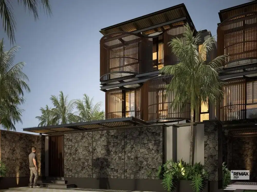 Tropical Villa For Leasehold 30 Years, In Pererenan, Badung Area