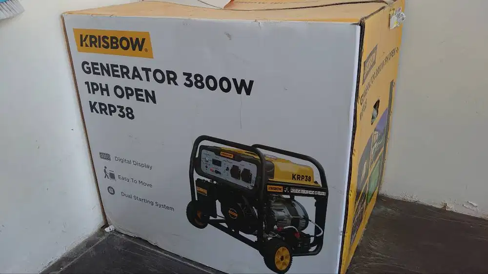 genset krisbow 3800w