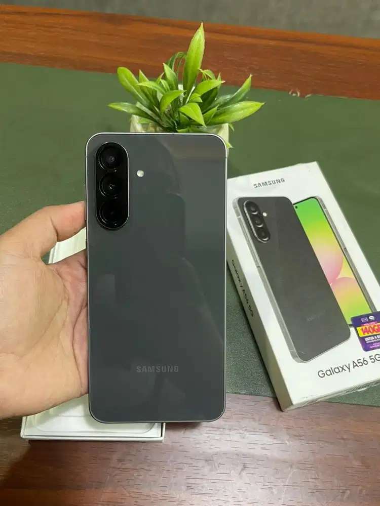 Samsung A56 12/256 Black Garansi Sein fullset