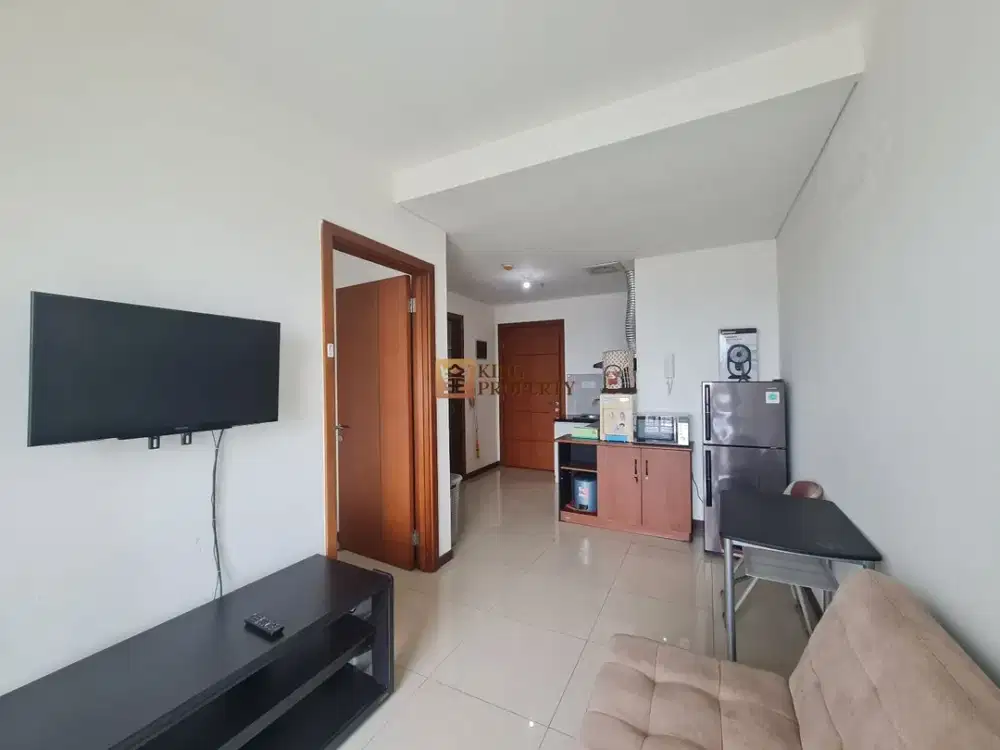 Tinggal Jalan Kaki ke Mall! 1Br 42M² Furnished, Cocok Hunian & Investasi Condominium Green Bay Pluit Greenbay View Kota
