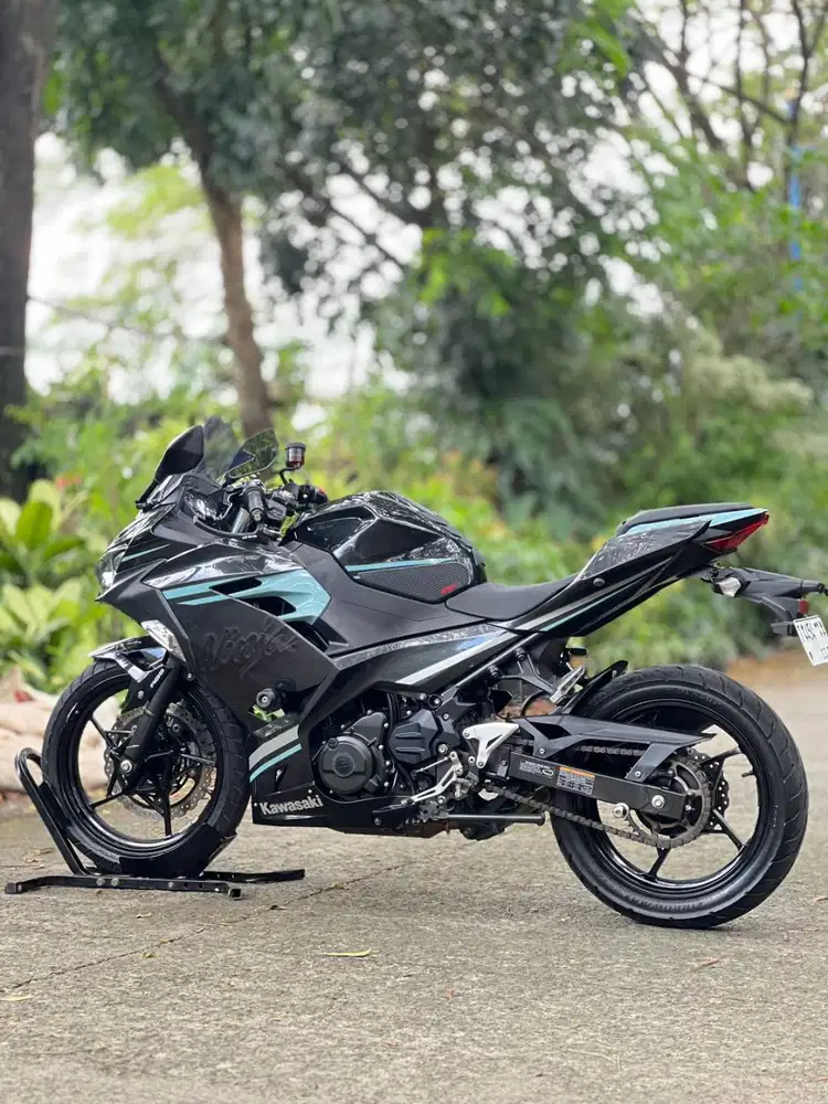 KAWASAKI NEW NINJA 250 FI ABS MDP HITAM 2020 KM 10K PAJAK ON RASA BARU