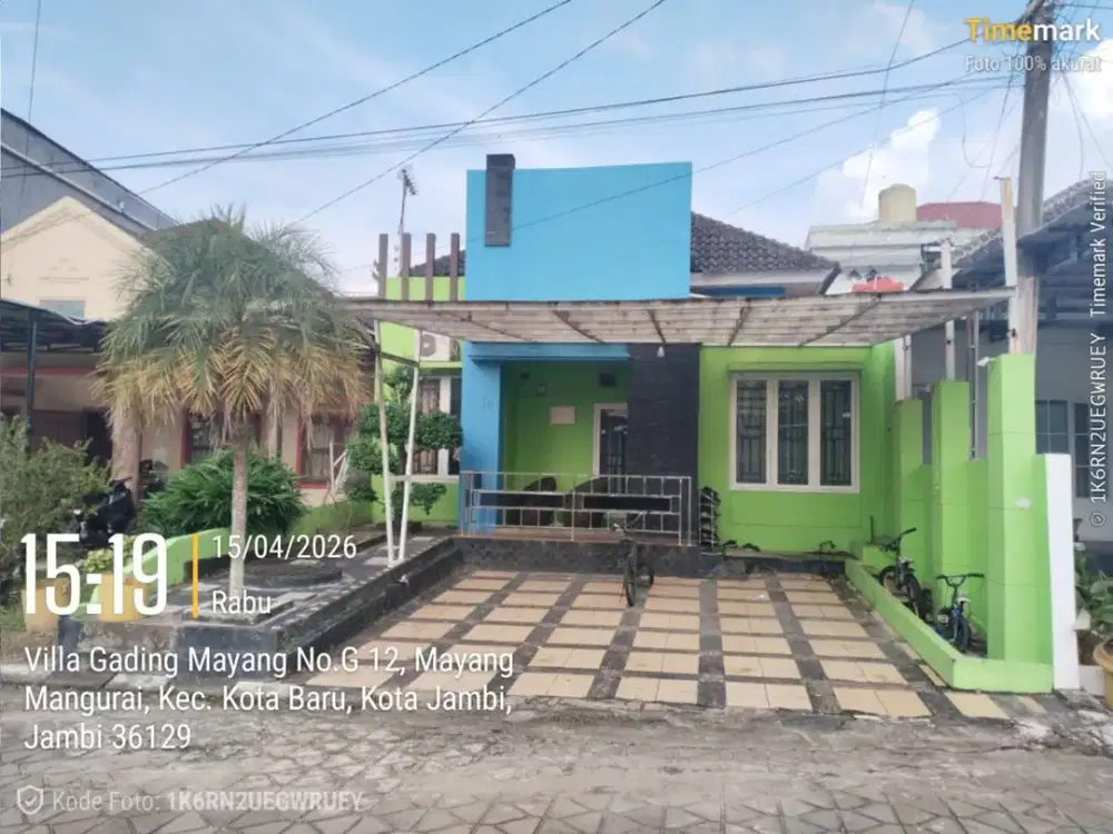 Dijual Rumah Lokasi Strategis Dalam Kota Jambi