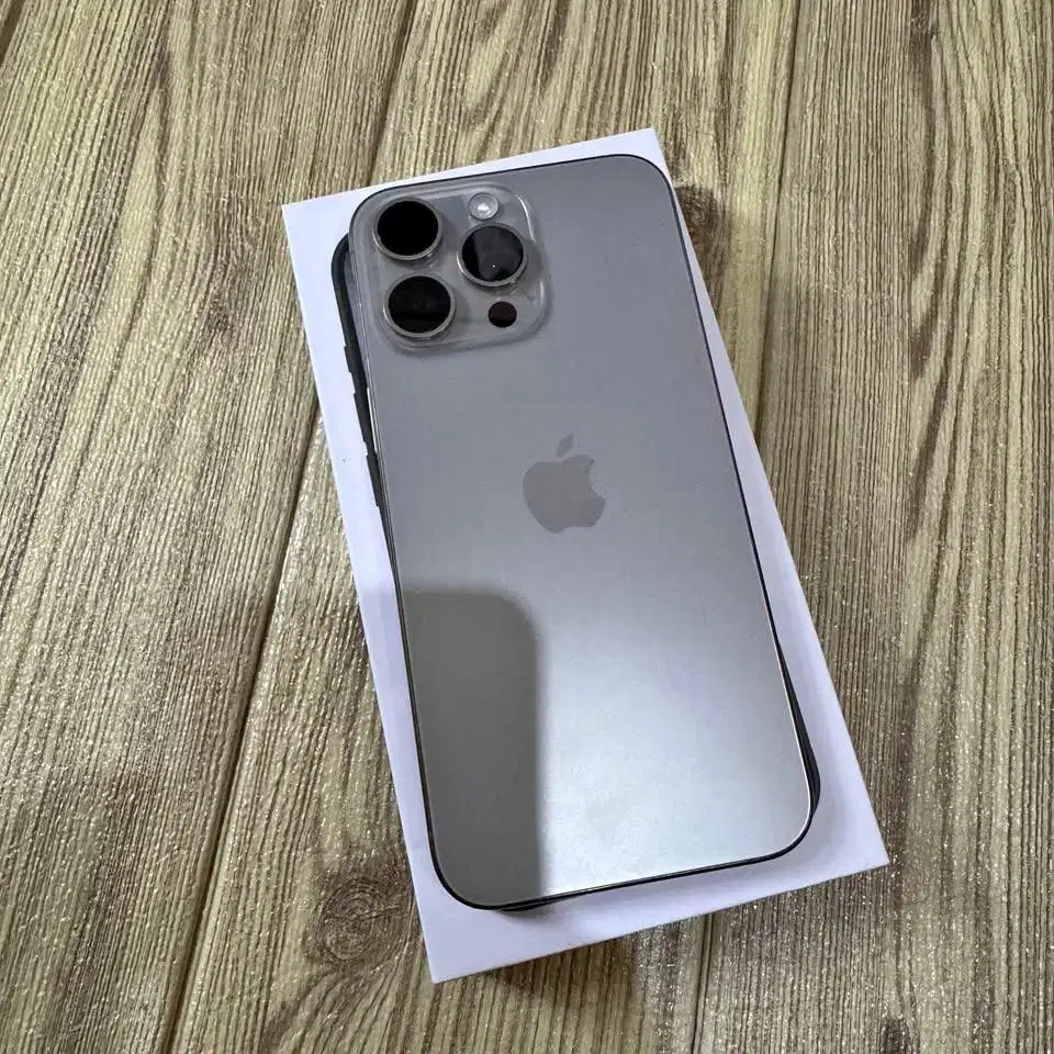 iphone 15 pro max 256gb natural beacukai esim only