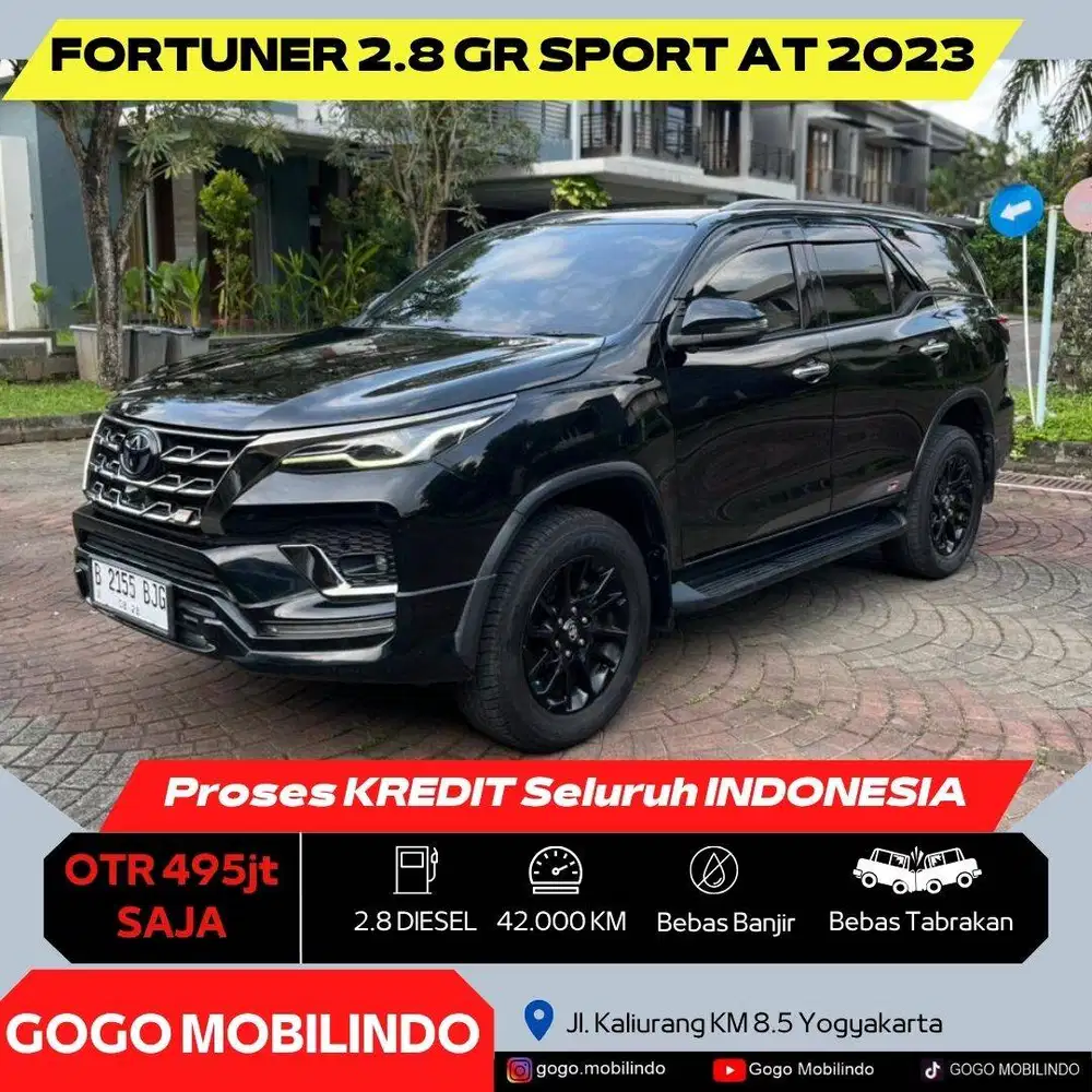 Toyota Fortuner VRZ GR Sport Matic 2023 FAVORIT DP Minim Innova