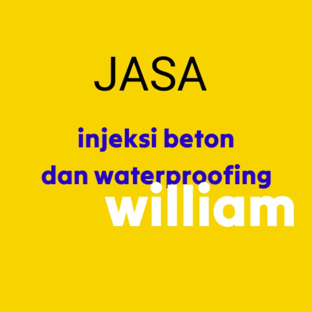 Jasa injeksi beton bocor dan waterproofing