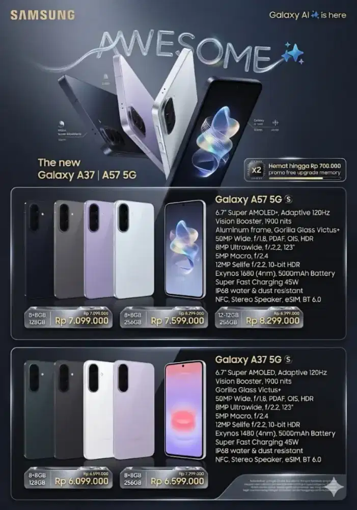 Samsung galaxy A37