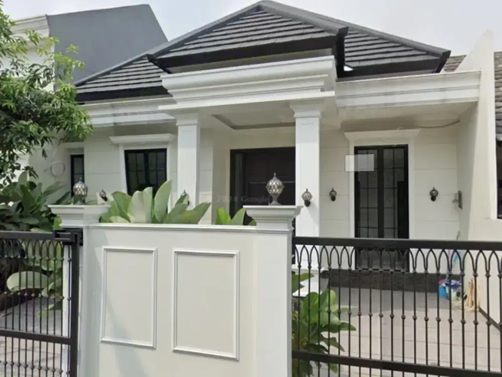 Dijual Rumah Modern Luxury 1 Lantai Full Renovasi di BSD dekat Stasiun Rawa Buntu