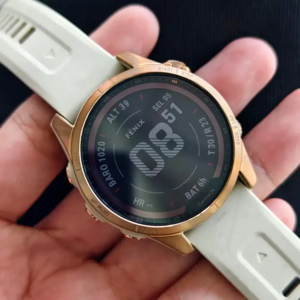 Garmin fenix 7s sapphire solar