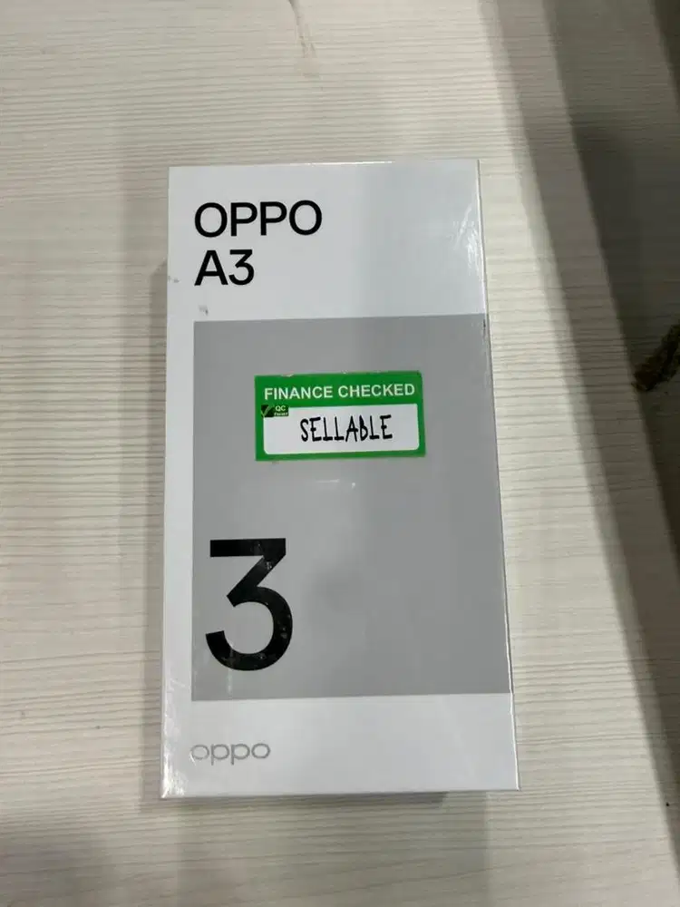 Segel, OPPO A3 Ungu 8/128