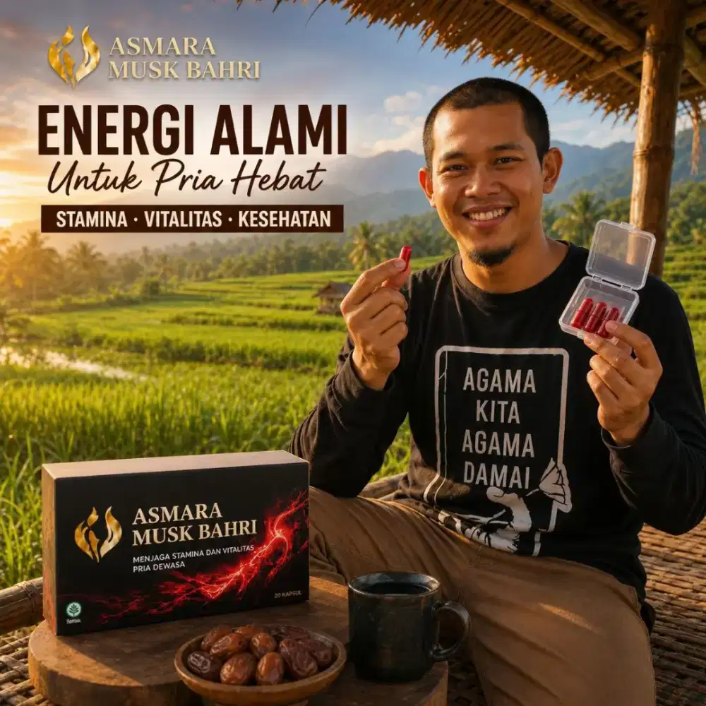 Terlaris! Kapsul Asmara Musk Bahri Super Dahsyat
