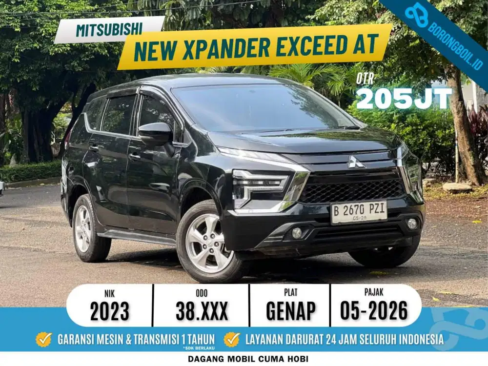 MITSUBISHI XPANDER EXCEED AT 2023 HITAM