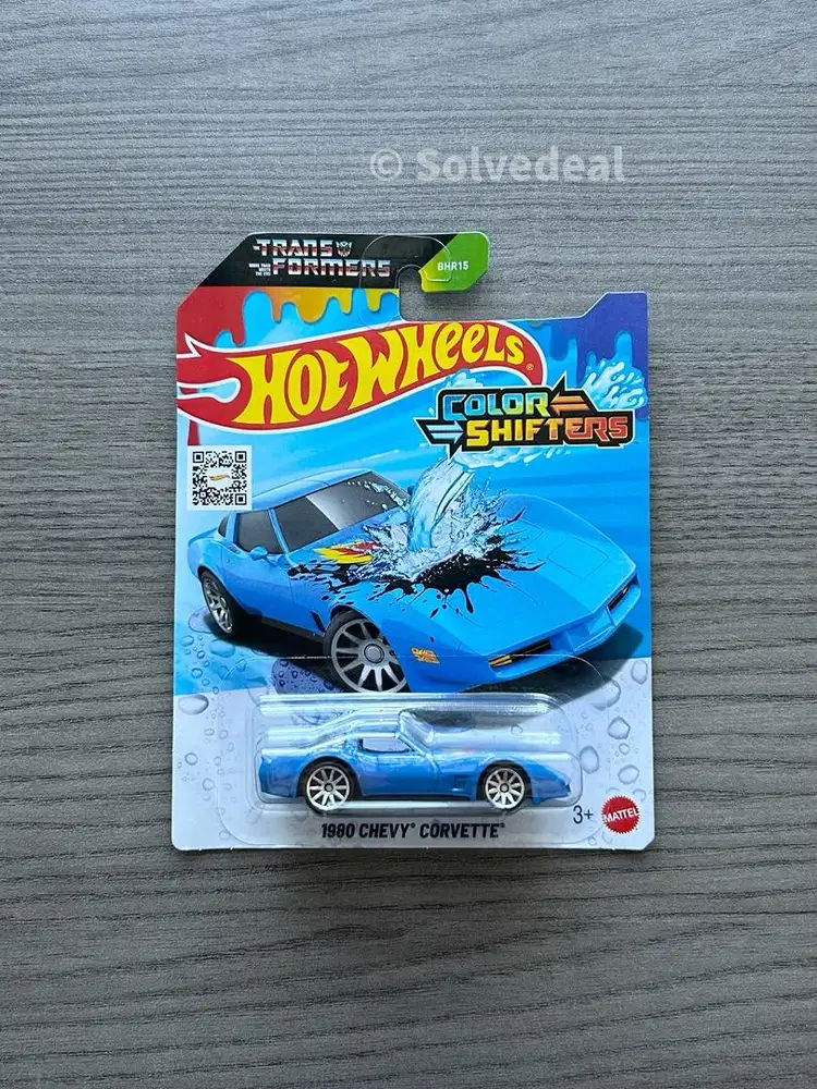 Hot Wheels Color Shifters Transformers 1980 Chevy Corvette Limited