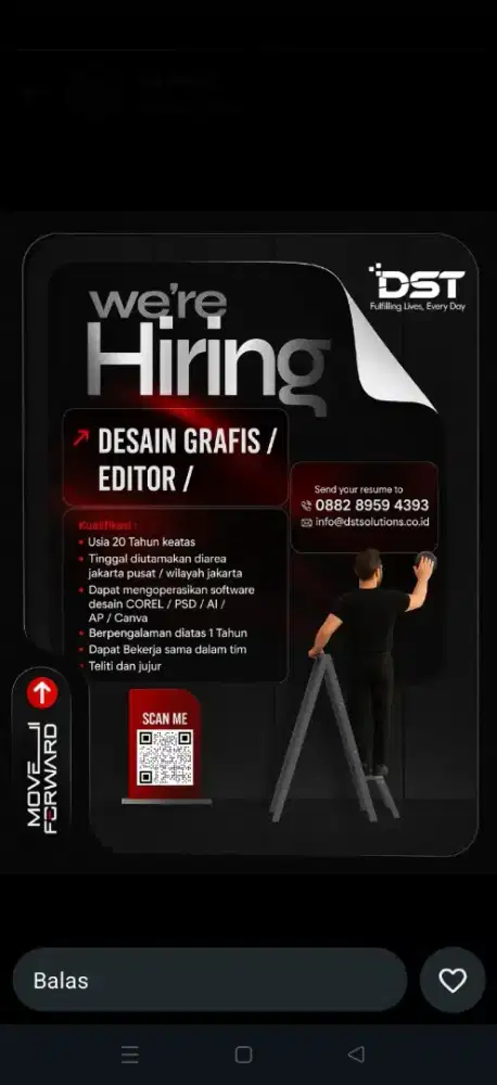 LOWONGAN DESAIN GRAFIS & EDITOR