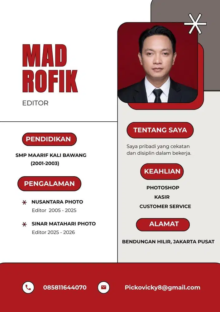 Saya mencari pekerjaan