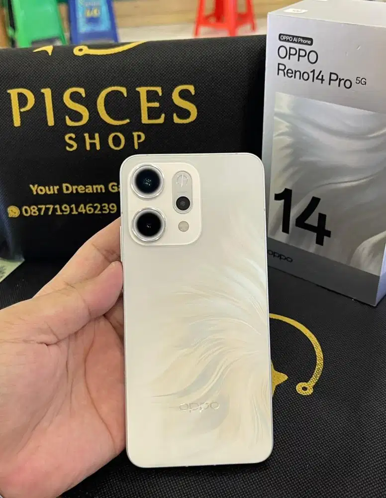 OPPO RENO 14 PRO 5G RAM 12/512 RESMI FULSET MULUS