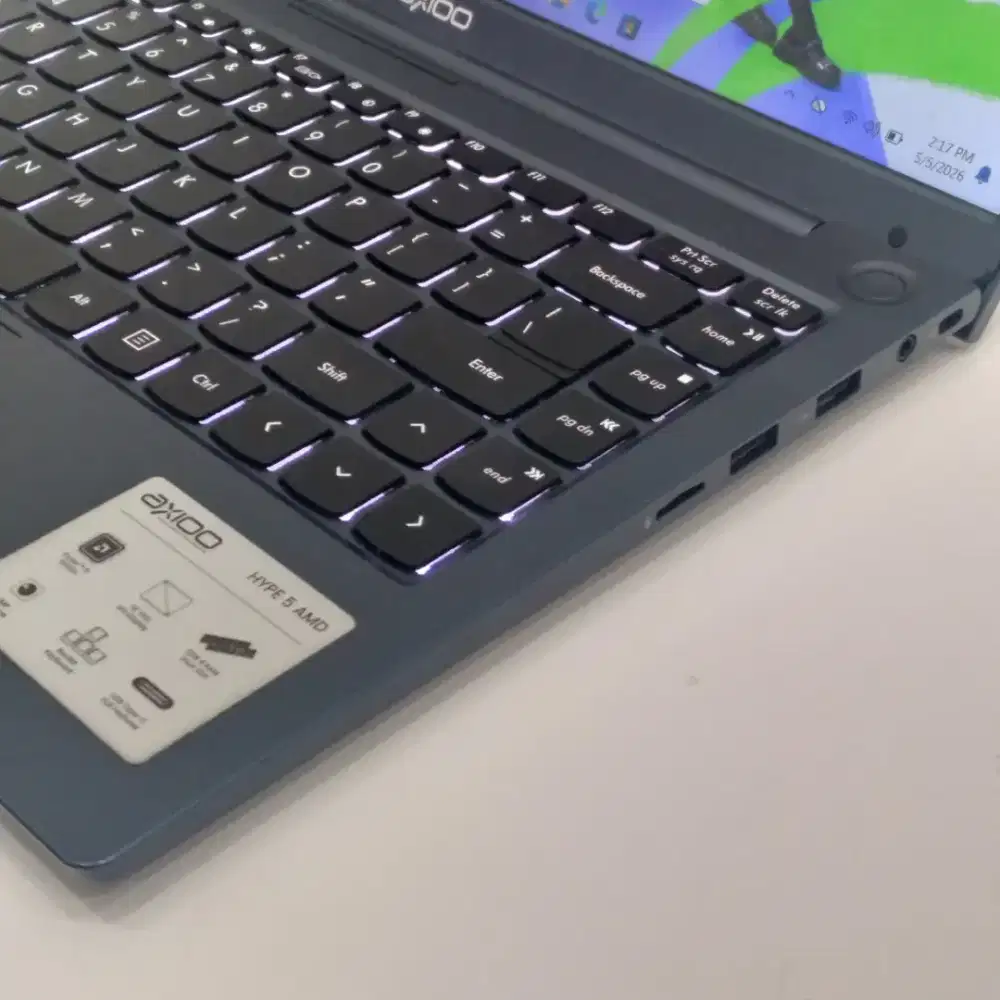 Laptpp Axioo Hype 5 Ryzen 5- 5500U RAM 8/ SSD 256 GB