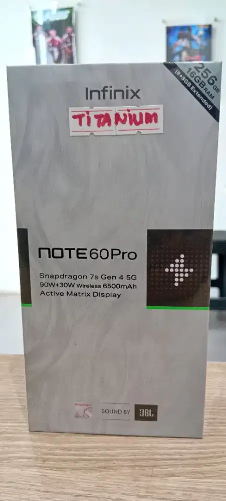 Infinix Note 60pro 5G ram 8gb Rom 256gb