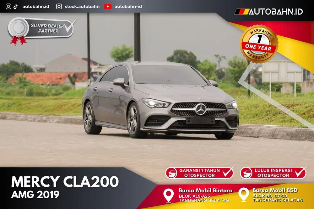 Mercedes Benz CLA200 AMG 2019 Newest Mbux Frameless! C200 a200