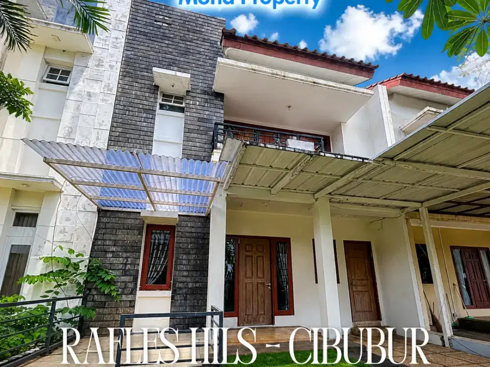 dijual rumah di rafles hills