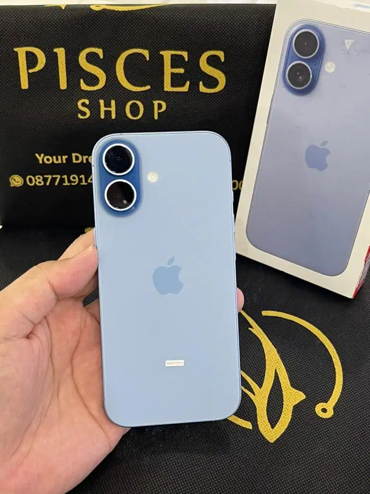 IPHONE 17 256 BLUE BH100 iBOX MARET 2027 MULUS BKn PRO