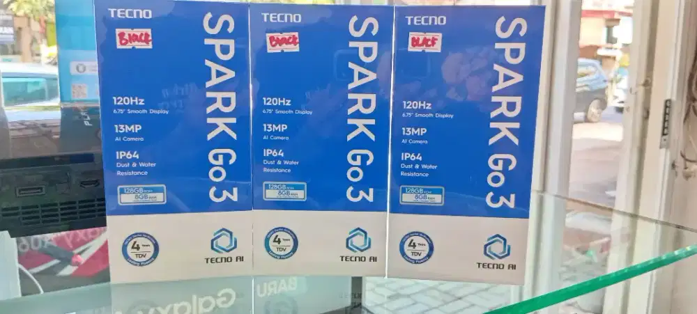 TECNO spark go 3 ram 4gb Rom 128gb