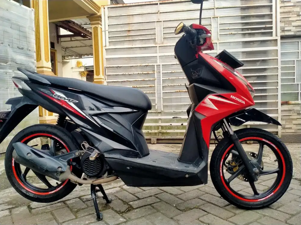 Honda beat deluxe lengkap motor sehat keterangan detail dibawah