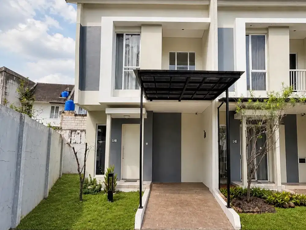 Rumah pojok exclusive di synthesis home cirendeu lokasi 10 menit MRT