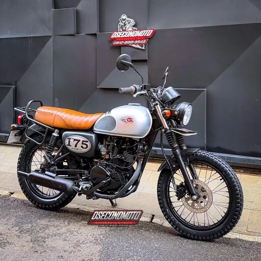 JUAL CEPAT W 175‼️ JAPSTYLE CAFE RACER KLASIK W175 BOBBER TRAIL