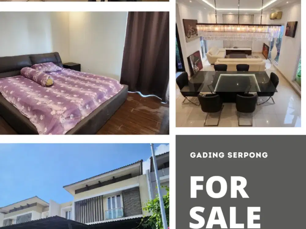 For sale Rumah di San Lorenzo Gading Serpong