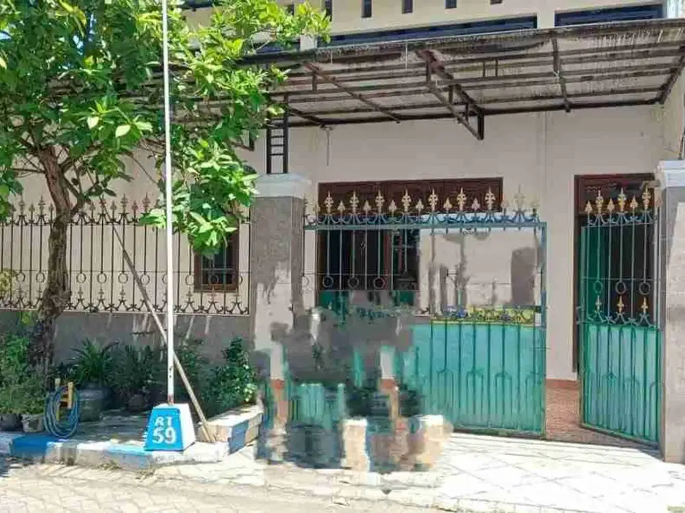 Rumah Murah 2 Lantai siap Huni di Perum Wisma Tropodo, Waru, Sda