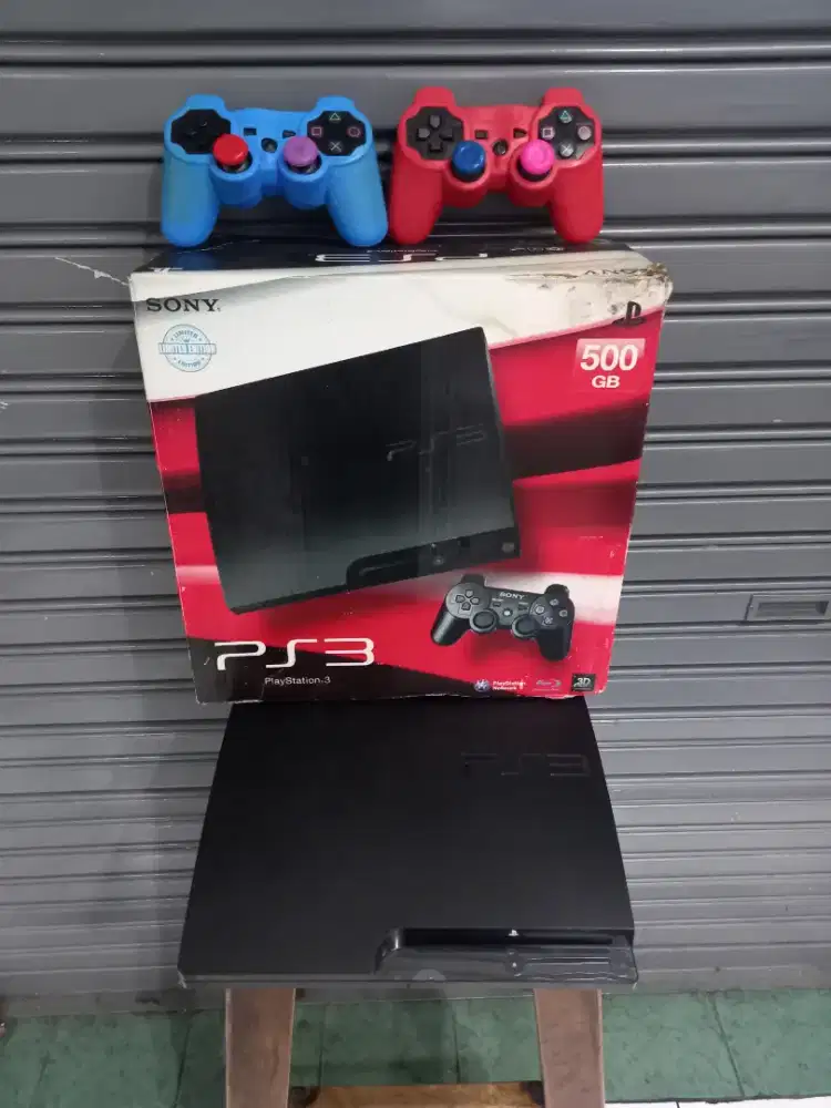 PS3 SLIM 500GB SERI 2502A C F W FULL GAME(BACA DESKRIPSI)