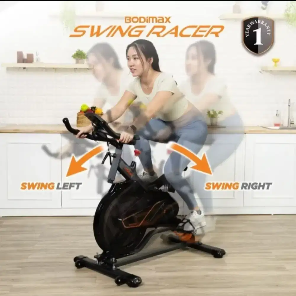 Bodymax sepeda statis merk mahal