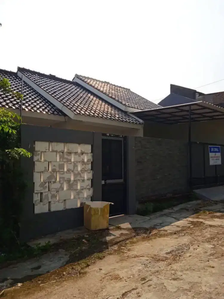 Jual rumah bangunan baru siap huni di tengah kota serang harga murah