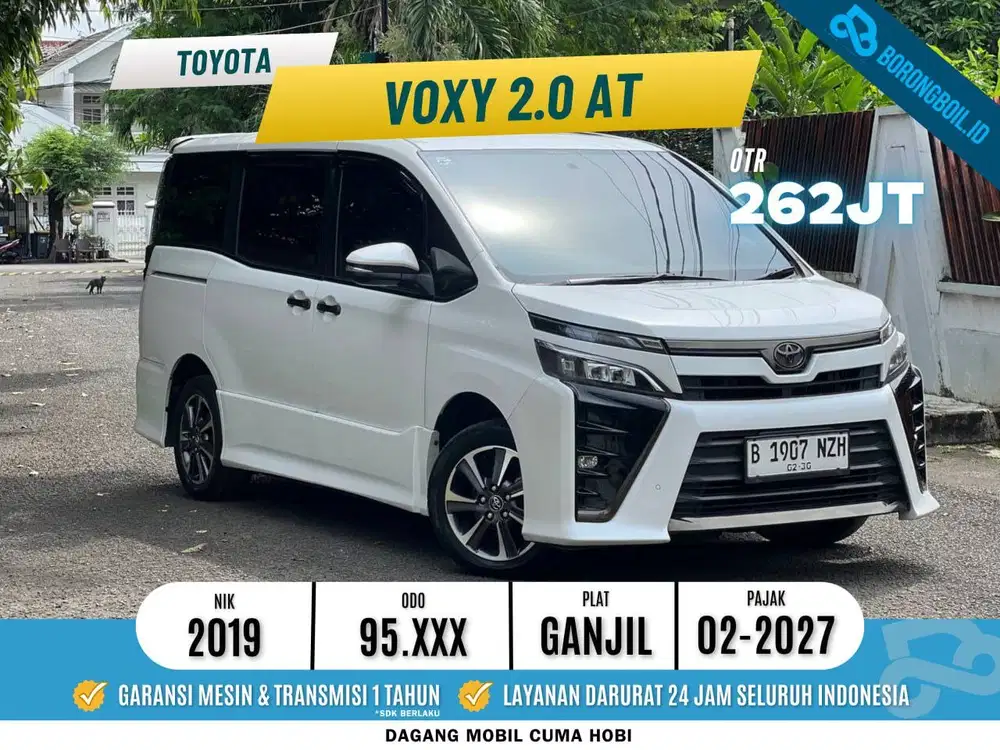 Toyota Voxy 2.0 AT 2019 Putih